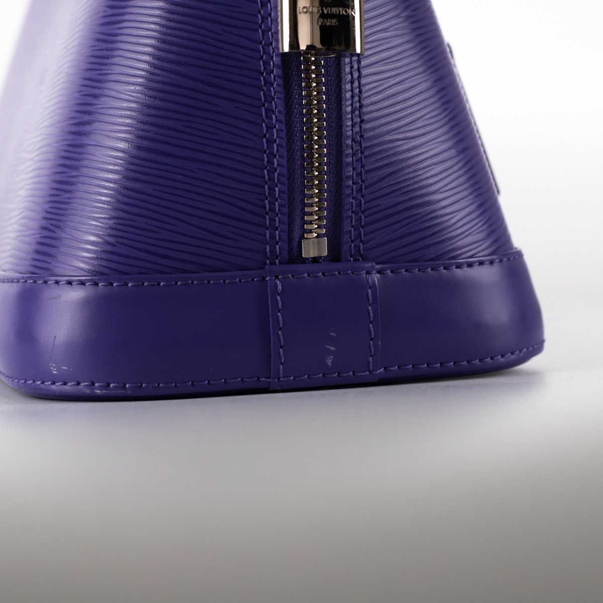 Louis Vuitton Alma Handbag Epi Leather PM Purple 2341211