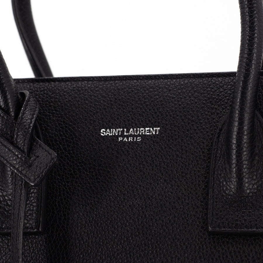 Saint Laurent Nano Sac De Jour Black  YSL Secondhand Bags - THE PURSE  AFFAIR