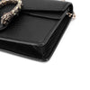 Gucci Dionysus Leather Super Mini Bag Black