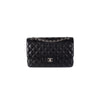 Chanel Quilted Caviar Classic Flap Jumbo Black