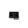 Chanel Patent Wallet On Chain Black