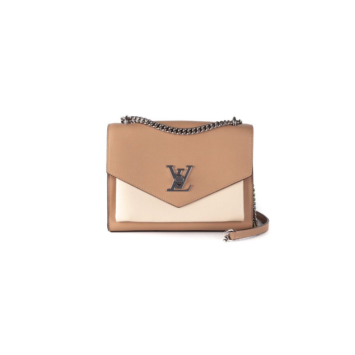 Louis Vuitton MYLOCKME Chain Pochette Greige Beige