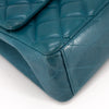 Chanel Quilted Maxi Classic Double Flap Dark Teal