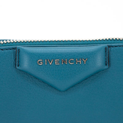 Givenchy Antigona Nano Teal Blue