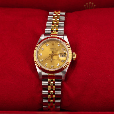 Rolex Oyster Perpetual Datejust Two Tone 26mm