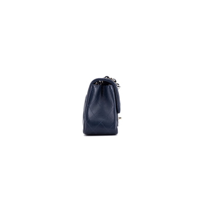 Chanel Quilted Square Mini Navy