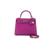 Hermes Kelly 28 Sellier Rose Pourpre - C Stamp