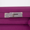 Hermes Kelly 28 Sellier Rose Pourpre - C Stamp