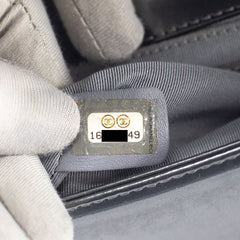 Chanel Patent Small Boy Grey