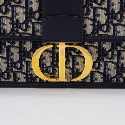 Dior 30 Montaigne Oblique/Navy