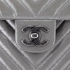 Chanel Small Chevron Urban Spirit Backpack Grey