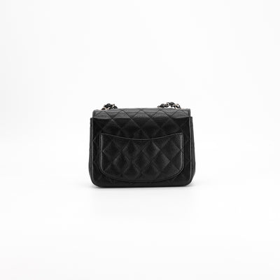 Chanel Caviar Quilted Black SHW Square Mini