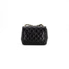 Chanel Square Mini Black Quilted Light GHW