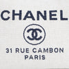 Chanel Deauville Medium Off White/Navy