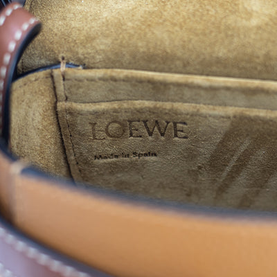 Loewe Mini Gate Bag Light Caramel/Pecan
