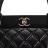 Chanel Quilted Calfskin Tote Bag Black