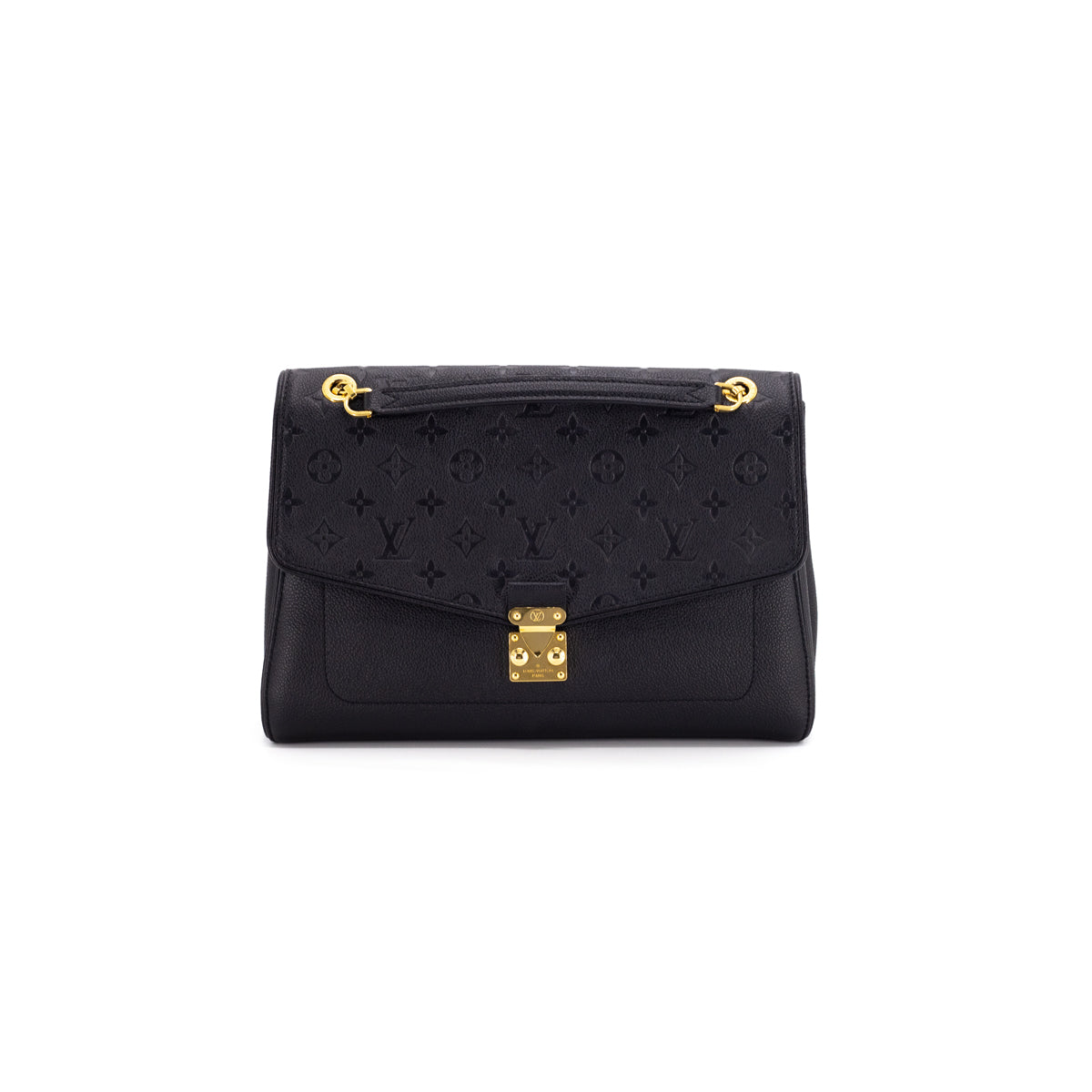 Louis Vuitton Favourite Shoulder Bag in Black Monogram Empreinte 'Noir'  Black Leather ref.1031245 - Joli Closet