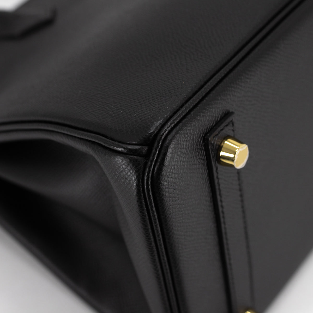 Hermès Birkin 30 Noir (Black) Epsom Gold Hardware GHW — The French