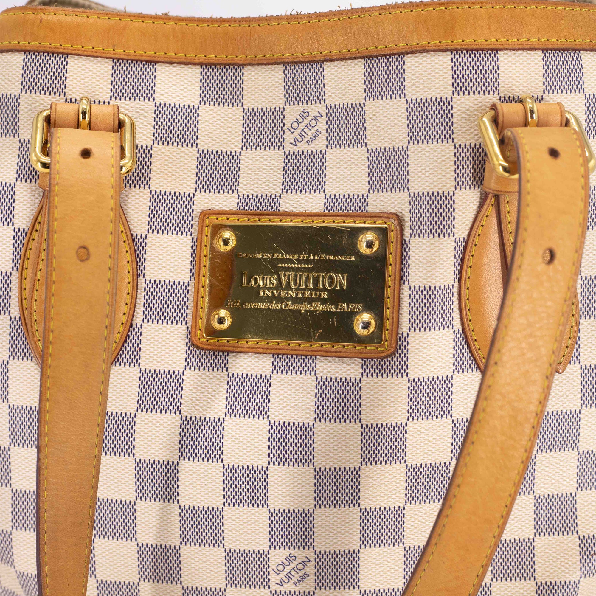 Louis-Vuitton-Damier-Azur-Hampstead-PM-Hand-Bag-Ivory-N51207 –  dct-ep_vintage luxury Store