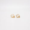 Van Cleef & Arpels  Mother of Pearl Yellow Gold Earrings