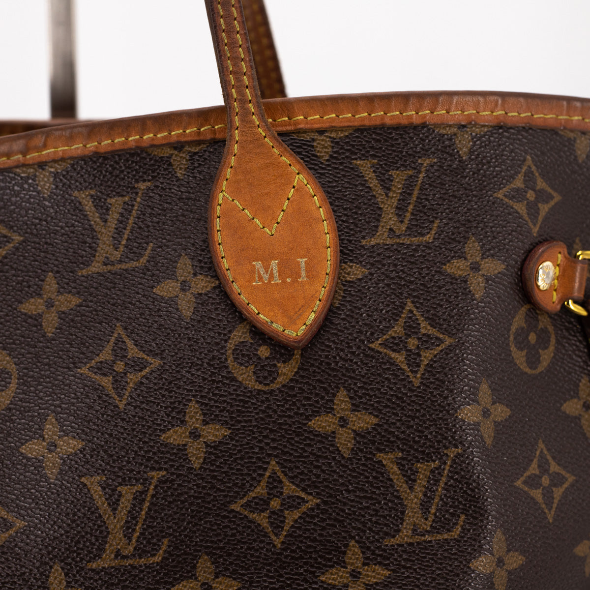 Louis Vuitton Neverfull Monogram Initials