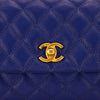 Chanel Coco Handle Mini Lizard handle Blue