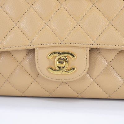 Chanel Beige Clair Medium/Large Classic Flap