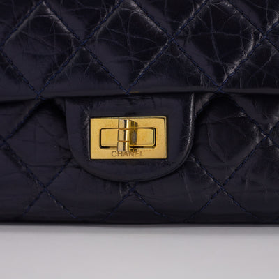 Chanel Reissue 226 Large Navy