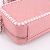 Chanel 19C Small Filigree Vanity Case Crossbody Pink
