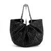 Chanel Quilted Patent Black Tote