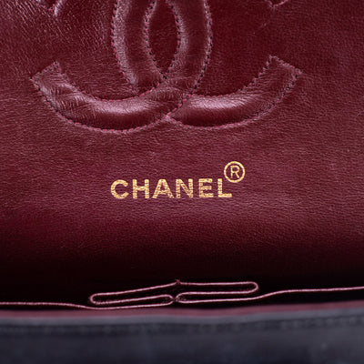 Chanel Vintage Classic Flap Medium/Large Black