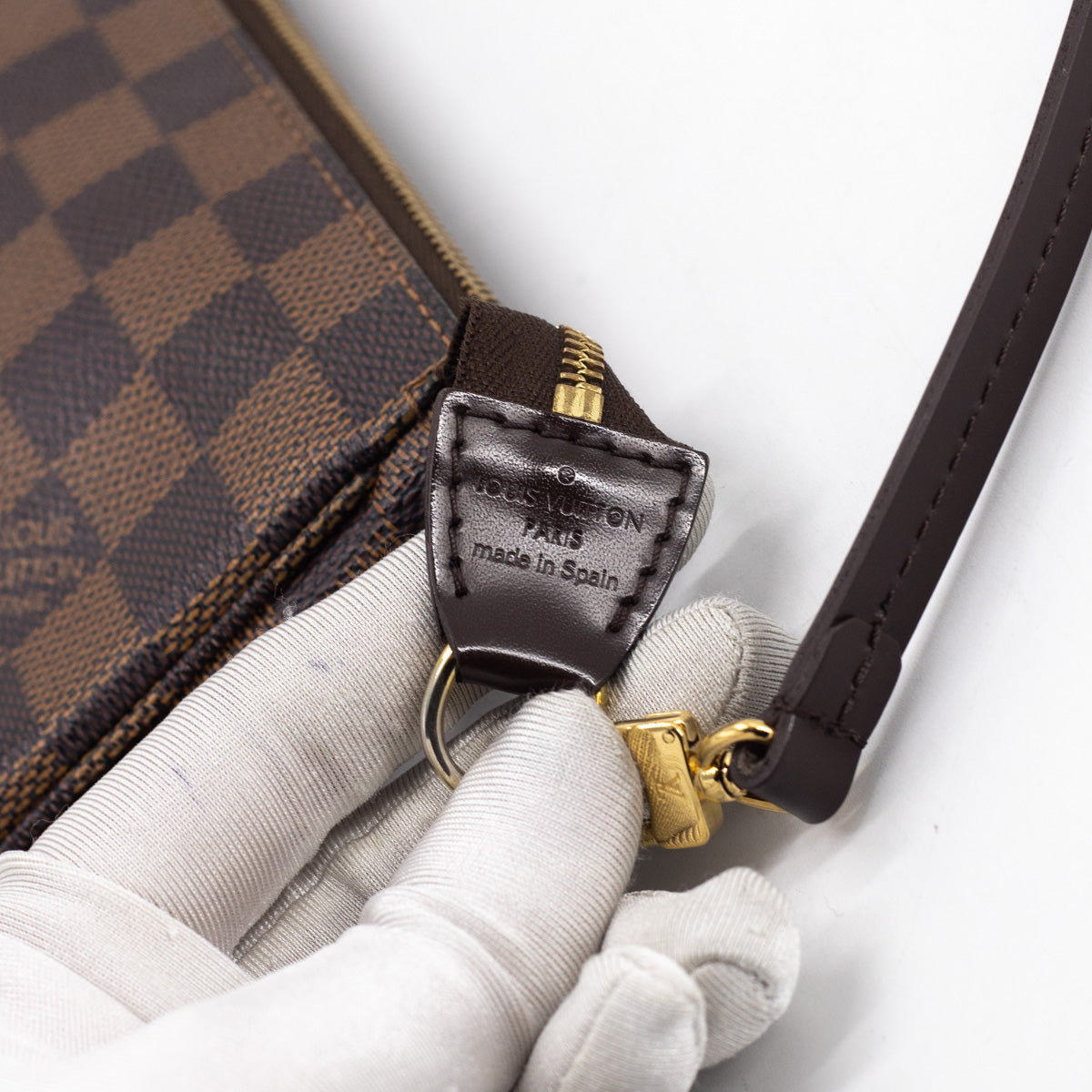 Louis Vuitton Key Pouch Damier Ebene - THE PURSE AFFAIR