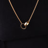Cartier Love Necklace Pink Gold