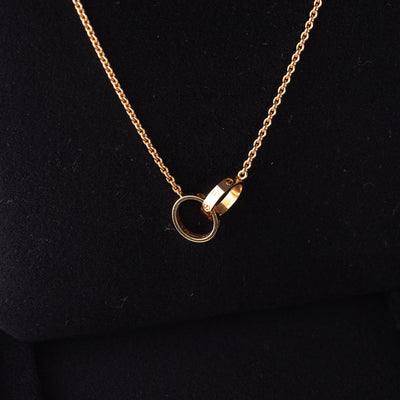 Cartier Love Necklace Pink Gold