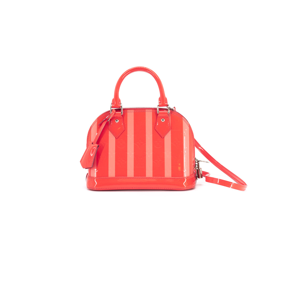Pink Louis Vuitton Monogram Vernis Alma BB Satchel – Designer Revival