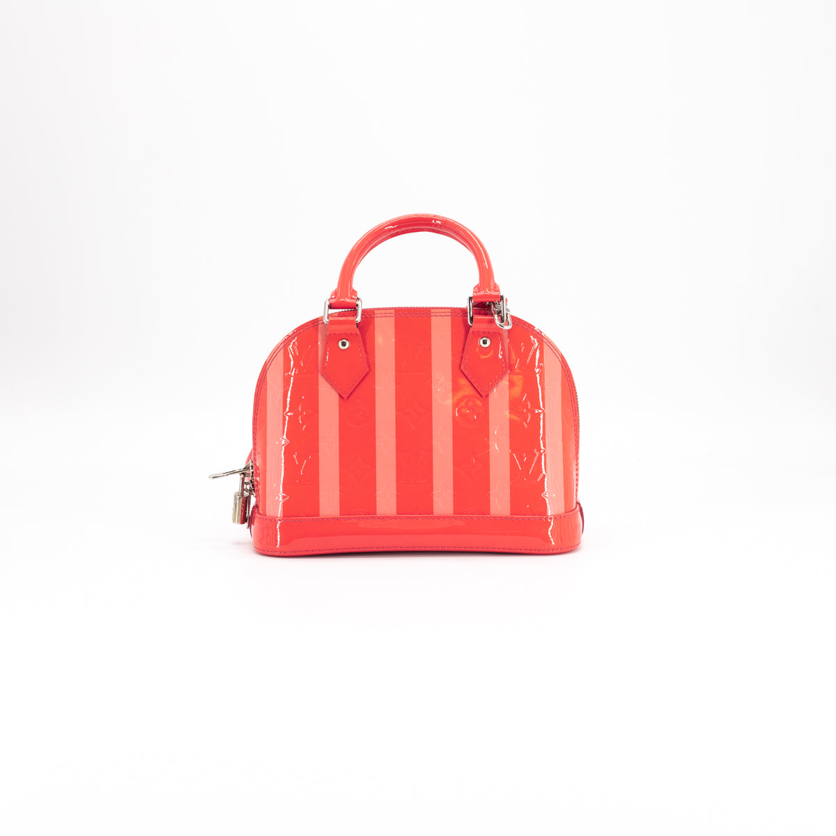 Louis Vuitton LV Alma bb Vernis Pink Leather ref.251982 - Joli Closet