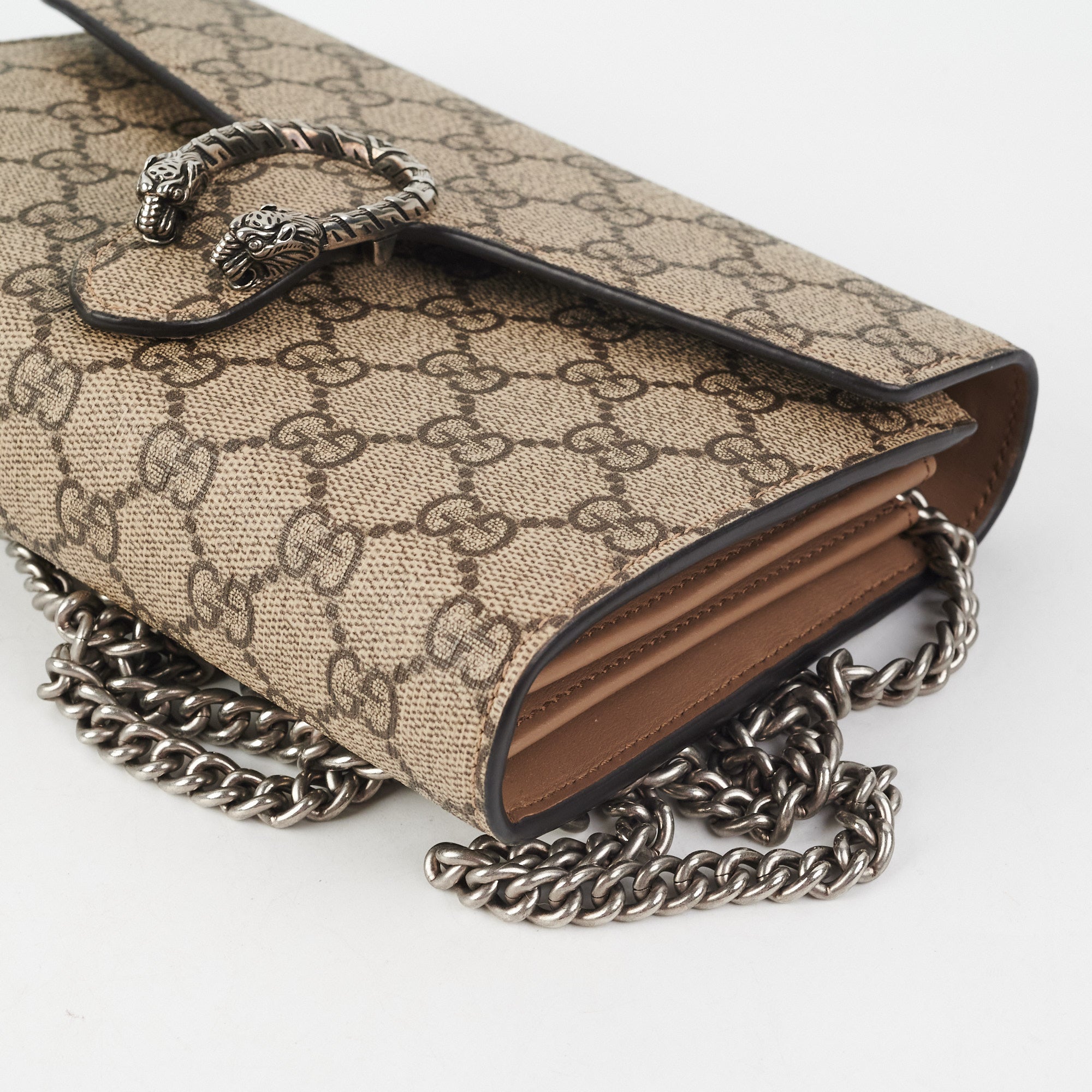 17 Gucci Dionysus GG Supreme Wallet On Chain ideas  gucci dionysus, gucci,  dionysus gg supreme chain wallet
