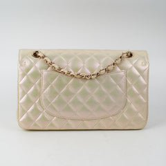 Chanel Double Flap Medium/Large Pearlescent