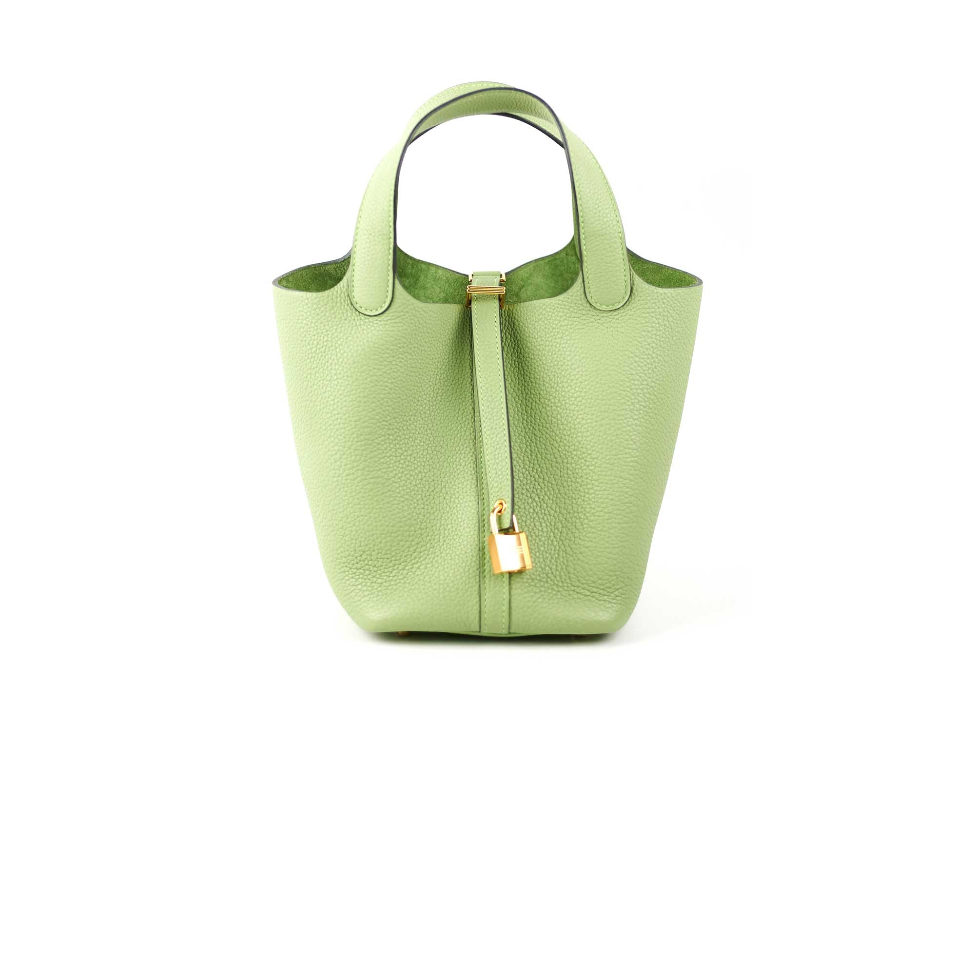 Hermes vert criquet picotin Clearance