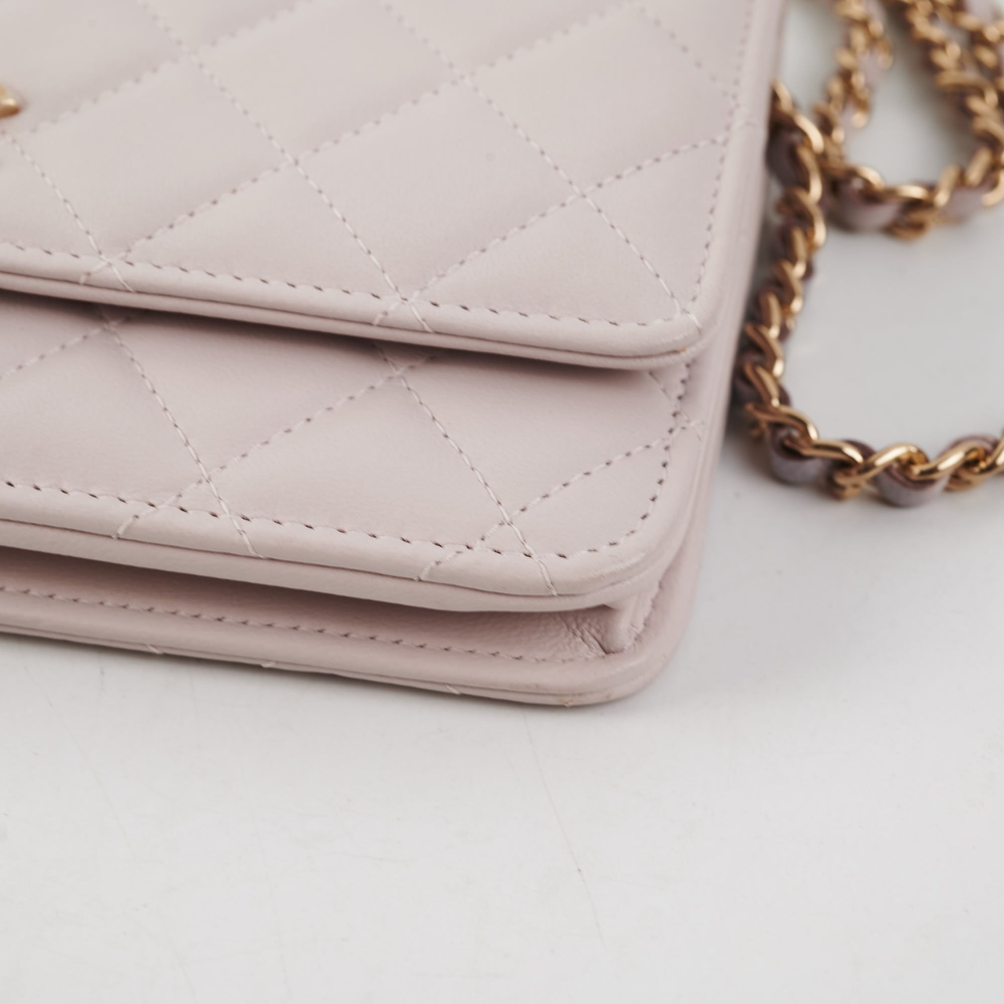 Chanel Wallet On Chain Woc Trendy Cc Light Pink - The Purse Affair