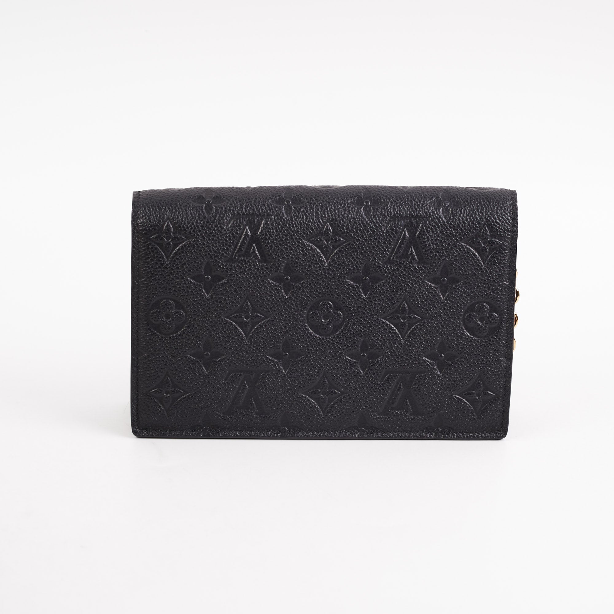 Louis Vuitton Vavin Chain Wallet, Black - Monkee's of the Village