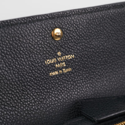 Louis Vuittonn Long Wallet Black