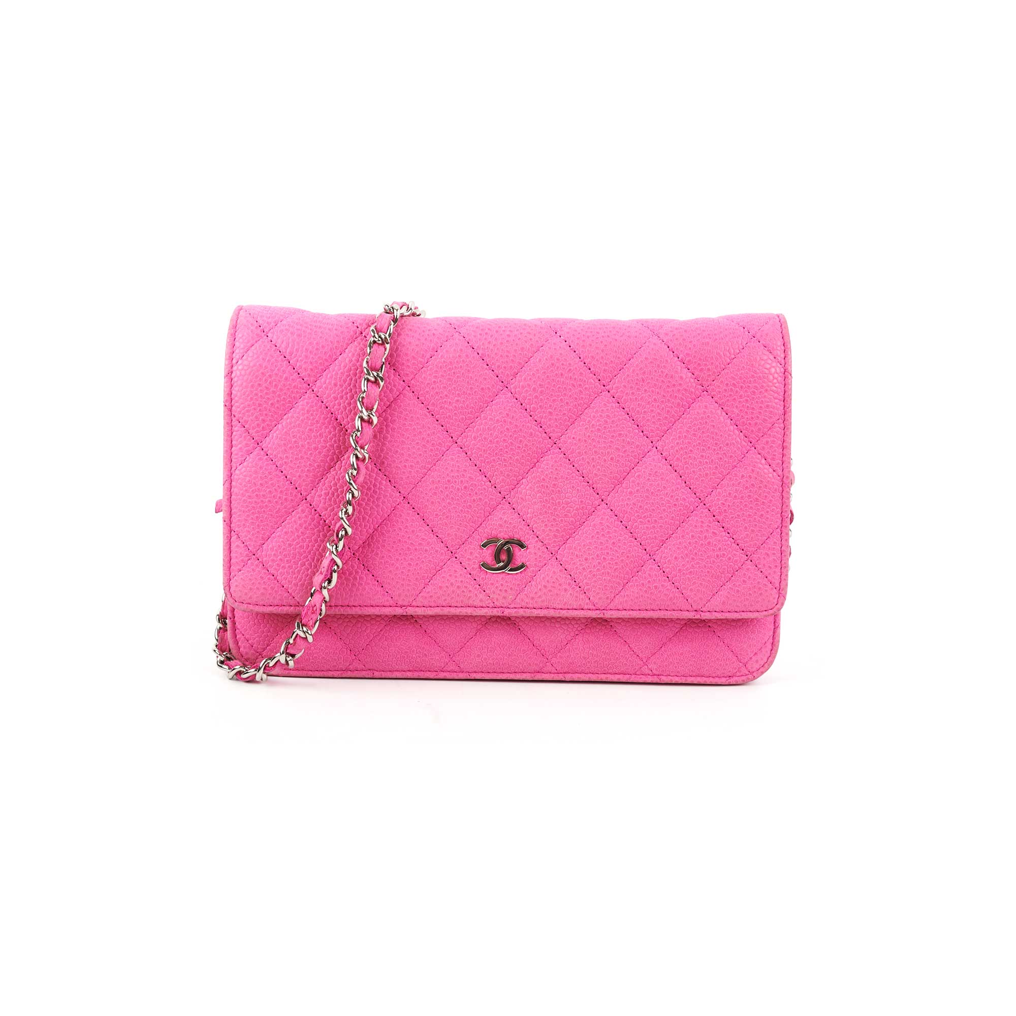 Chanel Pink Wallet On Chain WOC Bag - THE PURSE AFFAIR