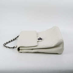 Chanel Matelasse Shoulder Bag White