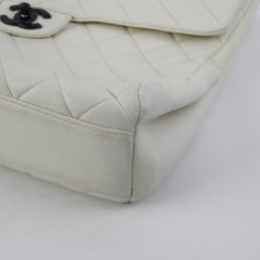 Chanel Matelasse Shoulder Bag White