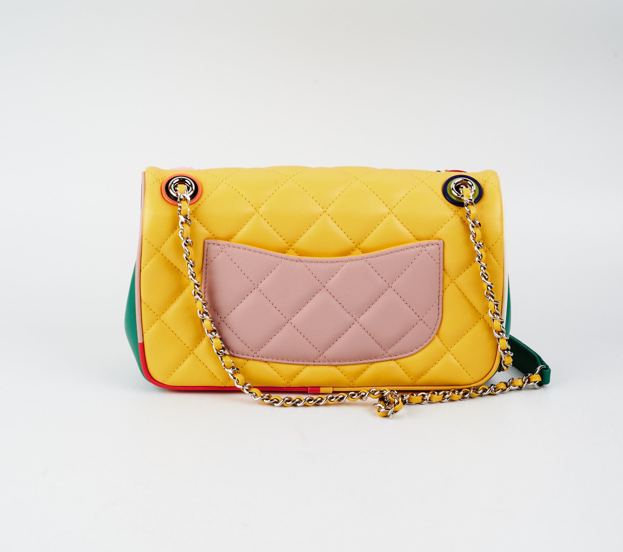 Chanel Yellow Tweed S19 Bag  AWL2183  LuxuryPromise