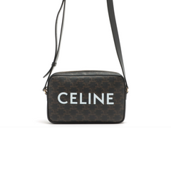 Celine Medium Messenger Bag Triomphe Canvas