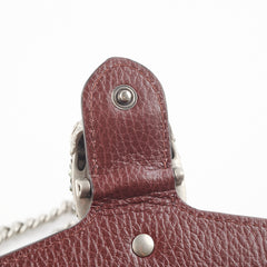 Gucci Dionysus Leather WOC Burgundy Bag