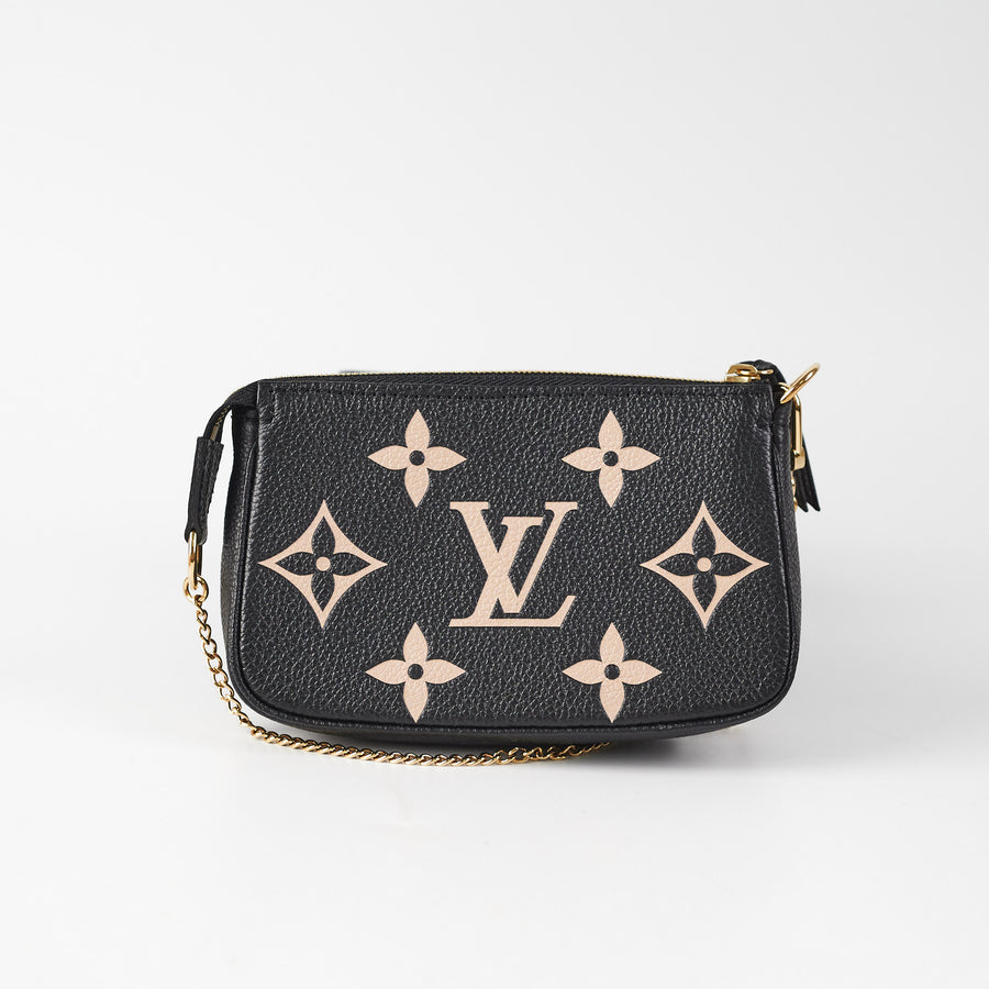 Louis Vuitton Long Wallet Burgundy Empreinte Leather - THE PURSE AFFAIR