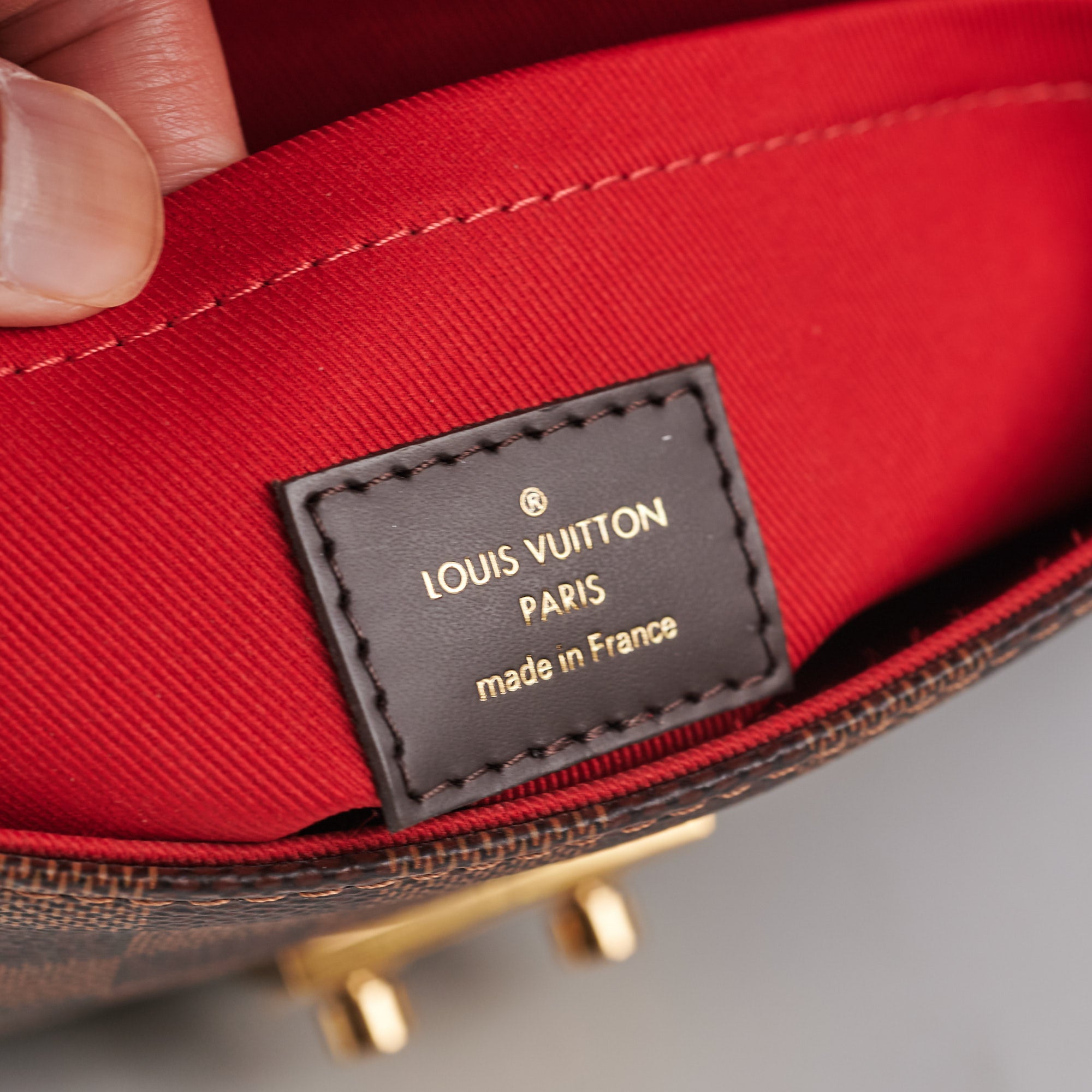 Louis Vuitton Croisette Damier Ebene Crossbody Bag - THE PURSE AFFAIR